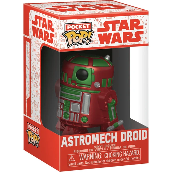 Funko Pocket POP! & Tee: Star Wars - Holiday R2D2 XL (detské) - Funko POP! - Obrázok d_5fc77818fd994d5f8e872130bc9e83fc