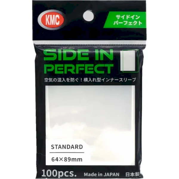 KMC Standard Sleeves - Side in Perfect (100 Sleeves) - Obaly na karty - Hlavný obrázok