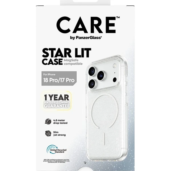 PanzerGlass CARE Star Lit MagSafe kryt Apple iPhone 18 Pro/17 Pro čirý - Puzdra - Obrázok d_600888e0a09544d7abdea97edb1e4a6a