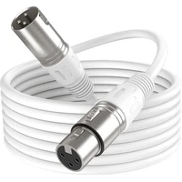 Fifine L9C XLR kábel 1,8m biely - Káble a redukcie