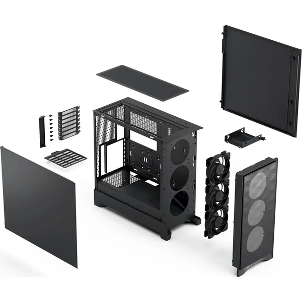 Fractal Design Pop 2 Air Black TG - Počítačové skrine - Obrázok d_615cc622bc3444f0bac290384f69c4d4