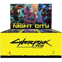 Cyberpunk TCG - Vitajte v Night City Booster Box - Zberateľské karty a nálepky