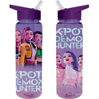 Plastová fľaša Pyramid International K-Pop Demon Hunters - Huntrix - Fľaše