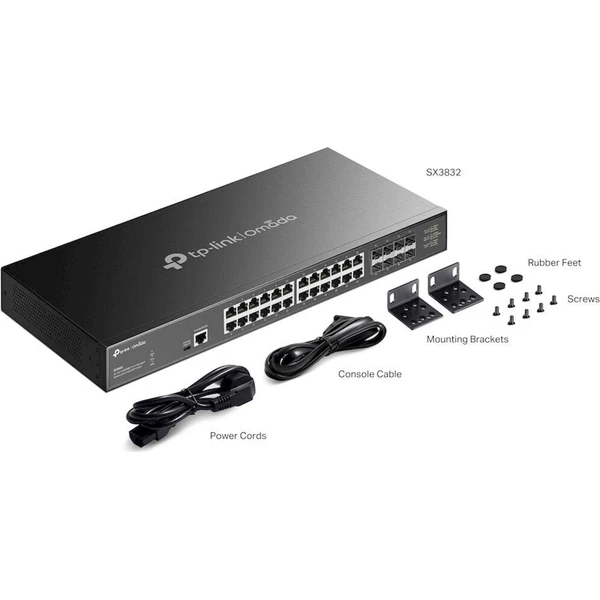 TP-Link SX3832 24x10G 8xSFP+ L2+ Spravovaný Omada switch - Switche - Obrázok d_61b43fe4b41644db836efcb07e50ac7e