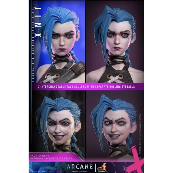 Figúrka Arcane Action Figure 1/6 Jinx 27 cm - Figúrky - Obrázok d_61bb8f15f94840f5b3a96b4f9704c0d1