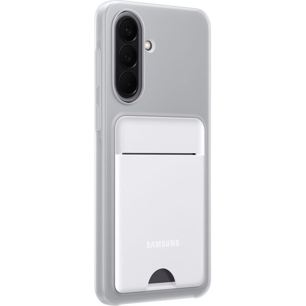 E-shop Puzdro na kartu s otvorom Samsung pre Samsung Galaxy A57 svetlosivý