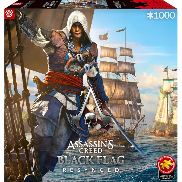 Gaming Puzzle Assassin's Creed Black Flag Resynced (1000) - Puzzle - Obrázok d_623344729fa14cf09f2f1d1d775bc942