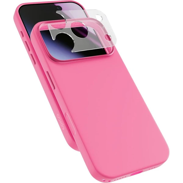 Epico Silicone Pro Mag+ MagSafe/Qi2 silikonový kryt iPhone 17 Pro Max/18 Pro Max růžový - Puzdra - Hlavný obrázok