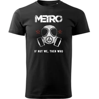 Tričko Metro Exodus - If Not We, Then Who L - Tričká