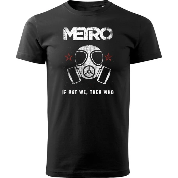 Tričko Metro Exodus - If Not We, Then Who L - Tričká - Hlavný obrázok