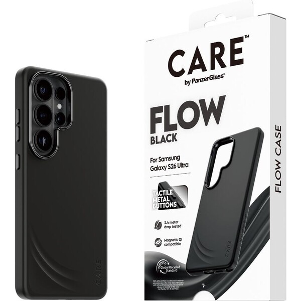E-shop PanzerGlass® CARE Flow Qi kryt Samsung Galaxy S26 Ultra čierny