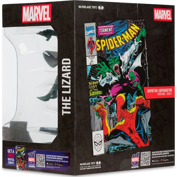 Figúrka McFarlane Toys Marvel Collection 1/10 - The Lizard (Spider-Man #2) 15 cm - Figúrky - Obrázok d_6341d0481b72438a98ffacb53af4881c