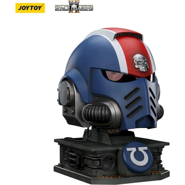 Soška Warhammer 40,000: Space Marine 2 Replica Ultramarines Lieutenant Titus helmet - Sochy a sošky - Obrázok d_639e61aae88c46249f0b40168f374ef5