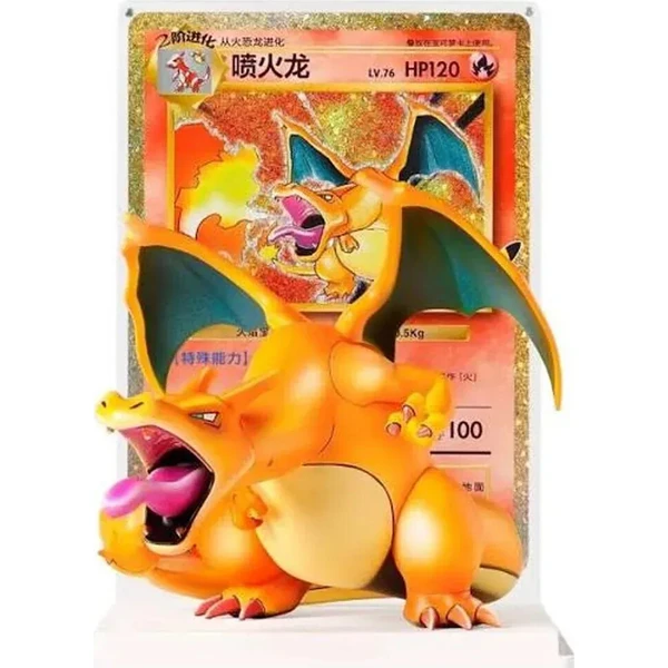 Pokémon TCG: 30th Celebration Charizard Collector Figure Gift Box (Chinese) - Pokémon karty - Obrázok d_63bab855425044cbb672284a49fa834c
