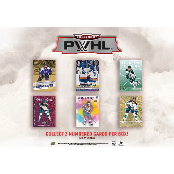 Hokejové karty 2025-26 Upper Deck PWHL Hockey Hobby Box - Hokejové karty - Obrázok d_63e5d52f22124395b7eb364e2ec993fc