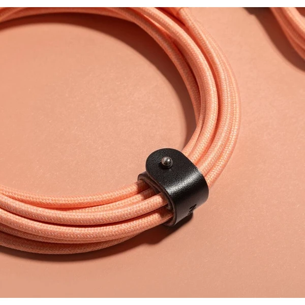 Native Union Belt Cable XL USB-C/USB-C kábel 3m, 100W meruňkový - Káble a redukcie - Obrázok d_642bf25d82ab456e8587261c79f9fb65