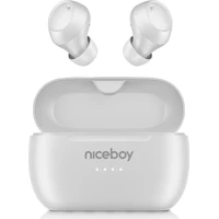 Niceboy Podsie 5 PRO White - Slúchadlá