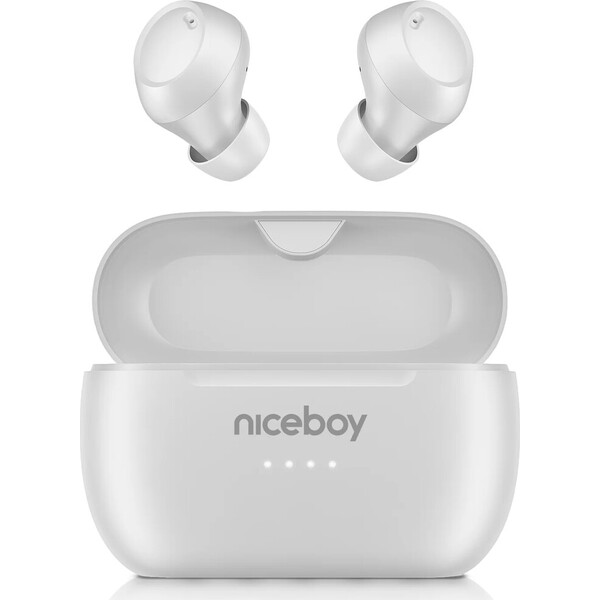 Niceboy Podsie 5 PRO White - Slúchadlá - Hlavný obrázok