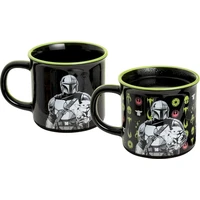 Hrnček Mandalorian and Grogu 350 ml (meniteľný motív) - Hrnčeky