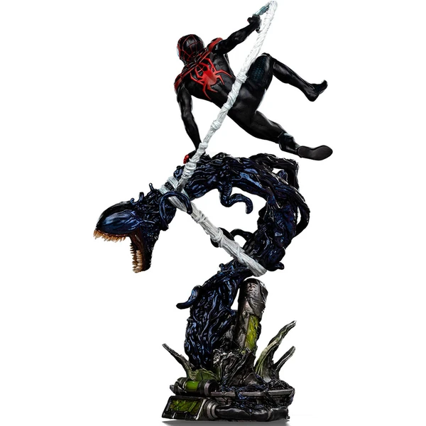 Soška Iron Studios Spider-Man Vs Villains - Miles Morales Diorama Art Scale 1/10 - Sochy a sošky - Obrázok d_65a26c7ec2934d7ea5b5ac698c12701c
