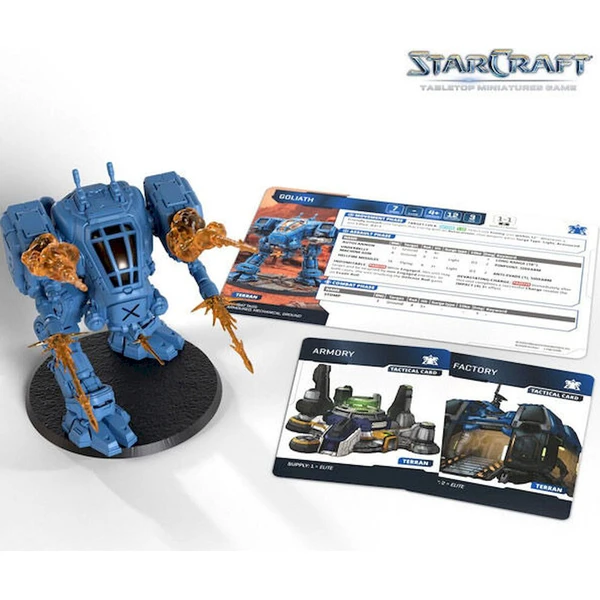 StarCraft The Miniatures Game - Goliath - Terran - Expansion Set - EN - Stolové hry - Obrázok d_65bf0c6d983f4f288f83c8e93b3caaeb