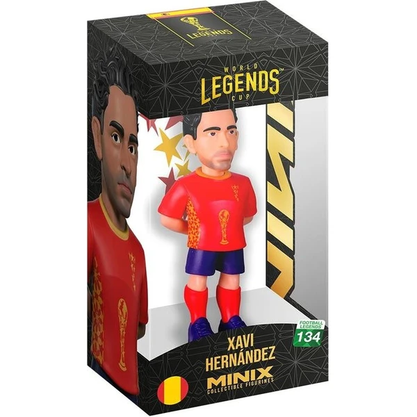 MINIX Futbalové legendy: WCL Španielsko - XAVI - Minix - Obrázok d_65c351fc53324b8baa361d3b48f1ec5b