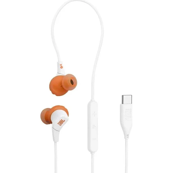 JBL Endurance Run 3C USB-C slúchadlá biela - Slúchadlá - Hlavný obrázok