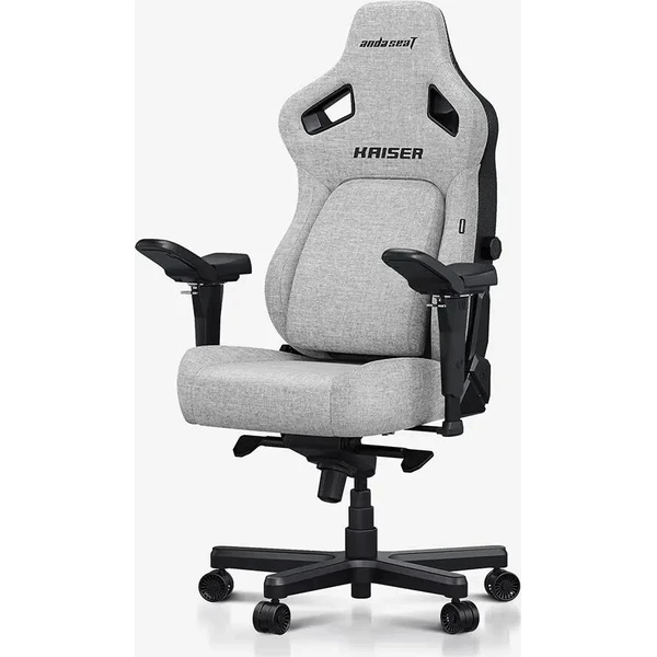 Anda Seat Kaiser 4 L textil herná stolička sivá - Stoličky - Obrázok d_662b210c50904598ba200b6a80b306fd