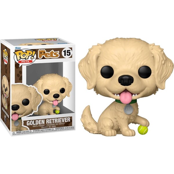 E-shop Funko POP! #15 Pets: Pets S3 - Golden Retriever