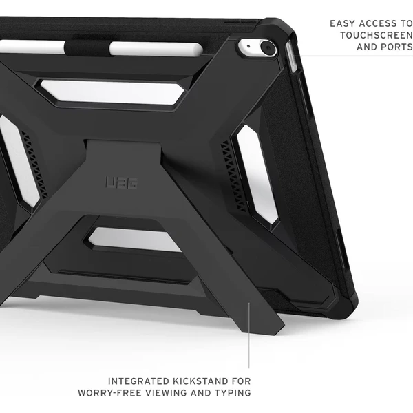 UAG Scout Plus puzdro iPad Air 13" (2024/2025/2026) Čierna - Puzdra - Obrázok d_667818337adf4d9cb6c9820b7c657f82