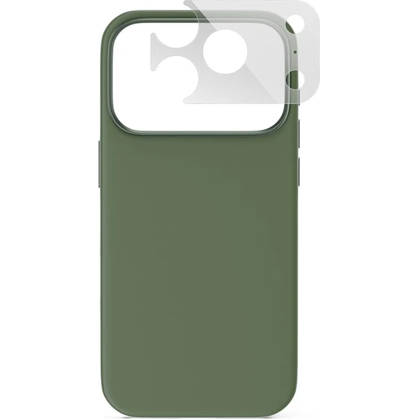 Epico Silicone Pro Mag+ MagSafe/Qi2 silikonový kryt iPhone 17 Pro/18 Pro khaki - Puzdra - Obrázok d_66f1fc3523d24e9dad1ded11046eafb2