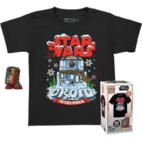 Funko Pocket POP! & Tee: Star Wars - Holiday R2D2 XL (detské) - Funko POP!