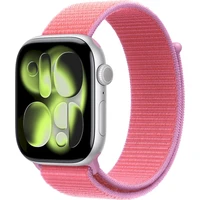 Apple Watch 49/46/45/44mm guavovaružový prevliekací športový remienok - Remienky