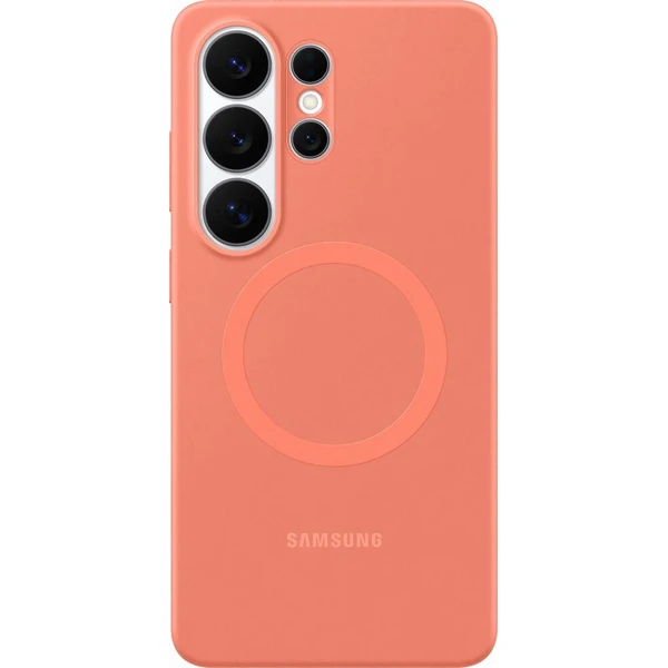 Samsung silikónový kryt s MagSafe Galaxy S26 Ultra červený - Puzdra - Obrázok d_675d39244ba946588032f4ec48777bdd