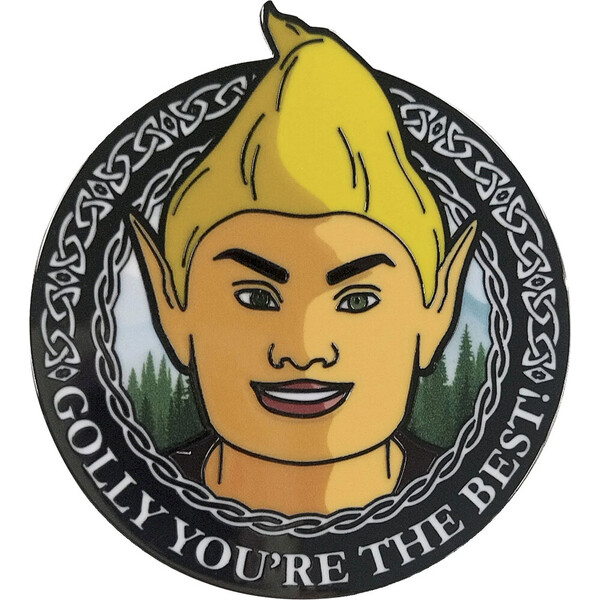 Fanattik odznak The Elder Scrolls IV: Oblivion - Adoring Fan Badge - Odznaky - Hlavný obrázok