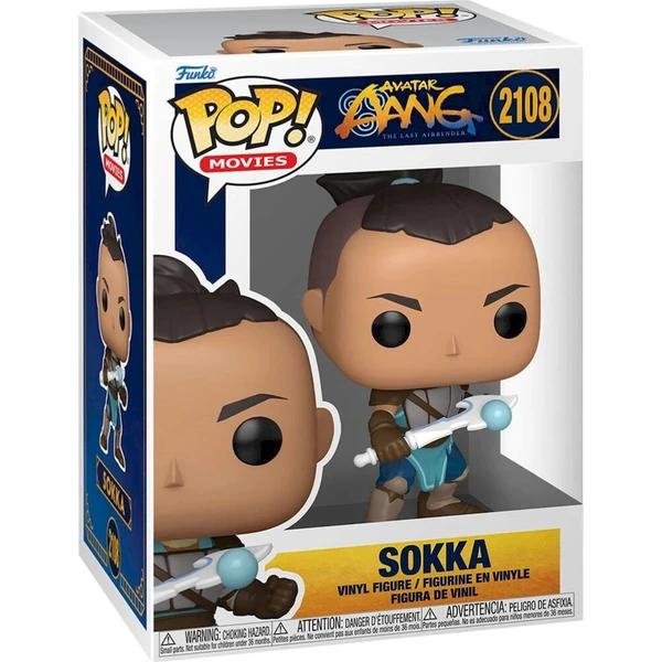 Funko POP! #2108 Movies: Avatar - Sokka - Funko POP! - Obrázok d_678273dde27c4919b861232d3357747a