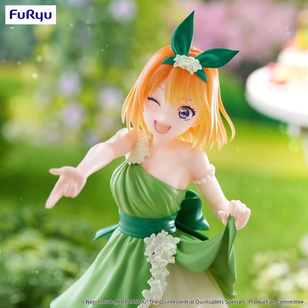 Figúrka Furyu Trio-Try-iT The Quintessential Quintuplets - Nakano Yotsuba (Pastelové šaty) 22 cm - Figúrky - Obrázok d_67ab046475c14c82bc258a1637374a66