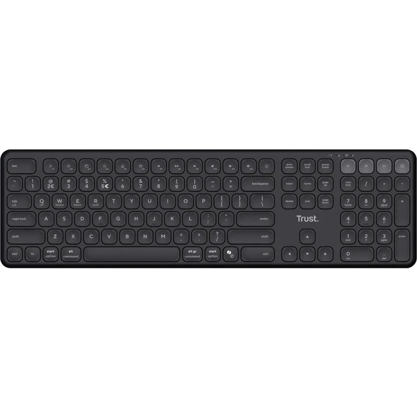 Trust VAIYA MULTIDEVICE klávesnica čierna (CZ/SK layout) - Klávesnice - Hlavný obrázok