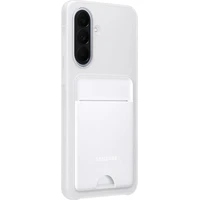 Samsung puzdro s priehradkou na kartu Samsung Galaxy A37 svetlosivý - Puzdra