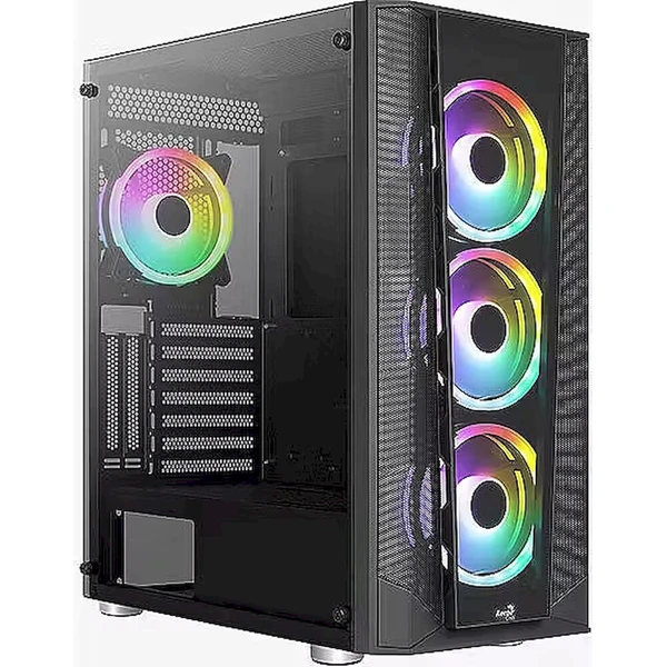 Aerocool Prism FRGB Midi-Tower ATX čierna - Počítačové skrine - Hlavný obrázok