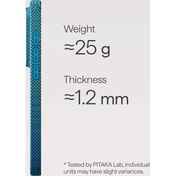 Pitaka Edge Case MagSafe kryt Samsung Galaxy S26 Ultra Lucid Blue - Puzdra - Obrázok d_6837bc0c883e424699d316ed0fe278b1