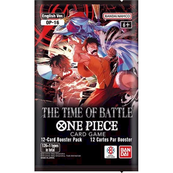 One Piece TCG: OP-16 The Time of Battle Booster - One Piece karty - Hlavný obrázok