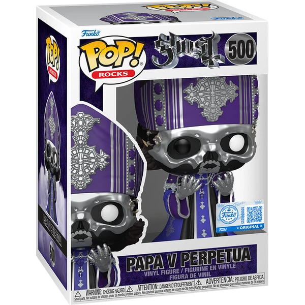 Funko POP Rocks: Ghost- Papa V - Funko POP! - Obrázok d_68b13cbb614c462597e263e5cb26a31a