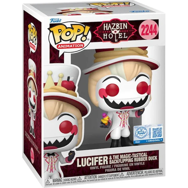 Funko POP! #2244 Animácia: Hazbin Hotel - Lucifer s Rubber Duck - Funko POP! - Obrázok d_68c379376601415f83241223cca944aa