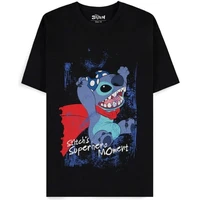 Tričko Difuzed Lilo & Stitch - Superhero (čierne) L - Tričká