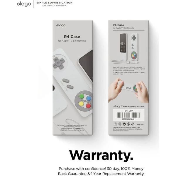 ELAGO R4 púzdro na Apple TV diaľkové ovládanie sivé - Puzdra - Obrázok d_691e41fdc13442feb6f6a1c399056ad4