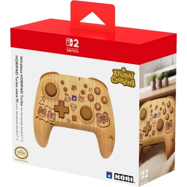 HORI HORIPAD Turbo bezdrôtový herný ovládač Wood Brown - Herné ovládače - Obrázok d_692794bfc35741bb958ce209762e13e1