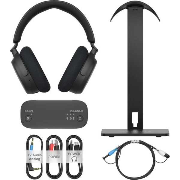 Sennheiser RS 275 TV náhlavné bezdrôtové slúchadlá čierne - Slúchadlá - Obrázok d_694281bc521d43f3ac54eddfd929e524