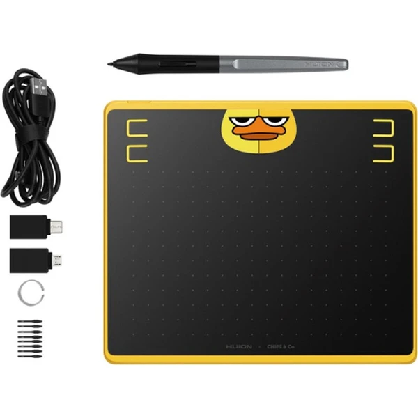 Huion HS64 SE grafický tablet - Grafické tablety - Obrázok d_695b12812615478f8c61efcfd90c077b