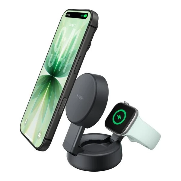 Belkin UltraCharge™ PRO Qi2 25W 2v1 MagSafe nabíjačka tmavomodrá - Nabíjačky - Hlavný obrázok